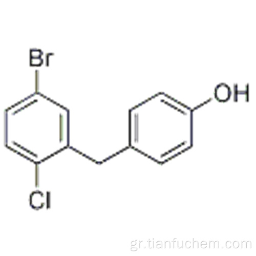 4- (5-βρωμο-2-χλωροβενζυλ) φαινόλη CAS 864070-18-8